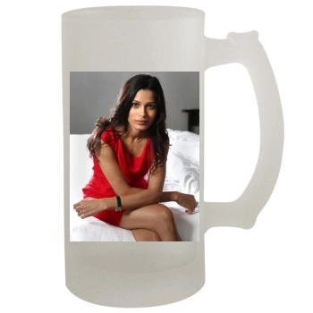 Freida Pinto 16oz Frosted Beer Stein