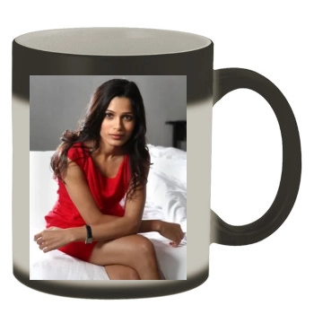 Freida Pinto Color Changing Mug