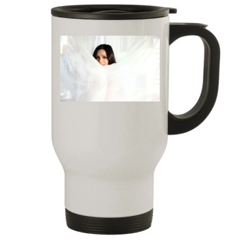 Freida Pinto Stainless Steel Travel Mug