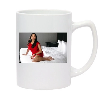 Freida Pinto 14oz White Statesman Mug