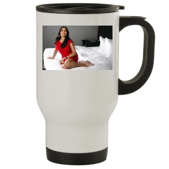 Freida Pinto Stainless Steel Travel Mug