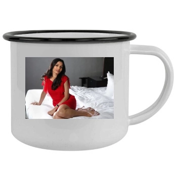 Freida Pinto Camping Mug