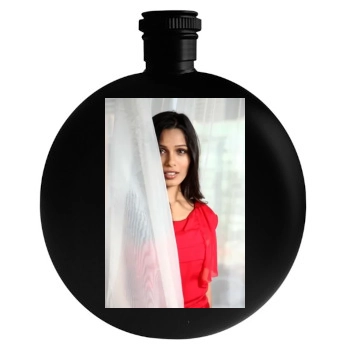 Freida Pinto Round Flask