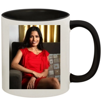 Freida Pinto 11oz Colored Inner & Handle Mug