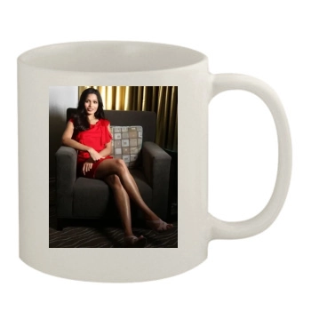 Freida Pinto 11oz White Mug