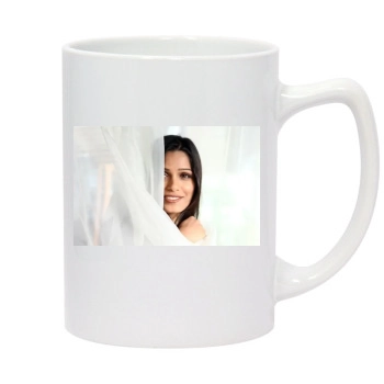 Freida Pinto 14oz White Statesman Mug