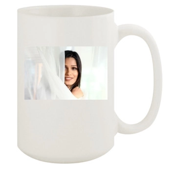 Freida Pinto 15oz White Mug