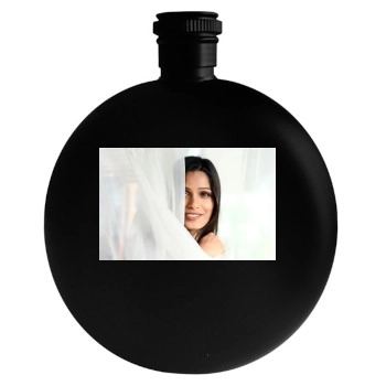 Freida Pinto Round Flask