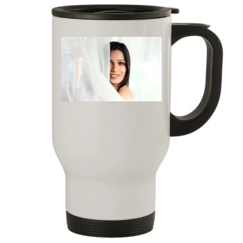 Freida Pinto Stainless Steel Travel Mug