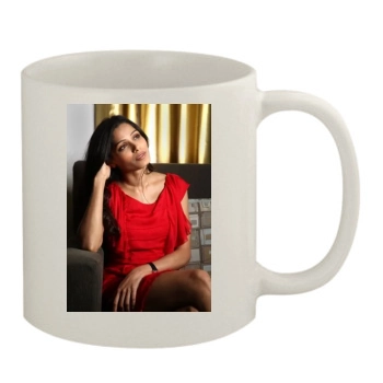 Freida Pinto 11oz White Mug