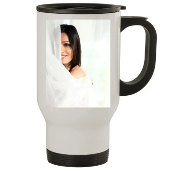 Freida Pinto Stainless Steel Travel Mug