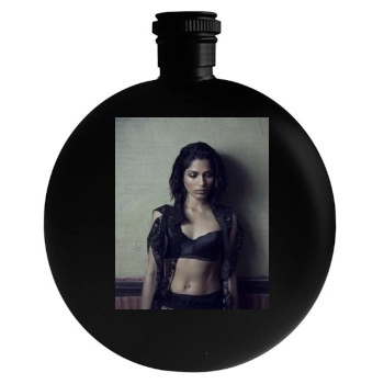 Freida Pinto Round Flask