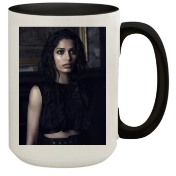 Freida Pinto 15oz Colored Inner & Handle Mug