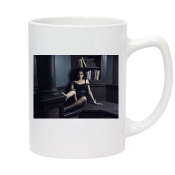 Freida Pinto 14oz White Statesman Mug