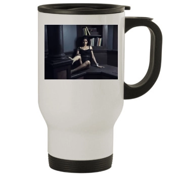 Freida Pinto Stainless Steel Travel Mug