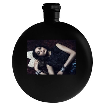 Freida Pinto Round Flask