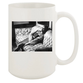 Freida Pinto 15oz White Mug