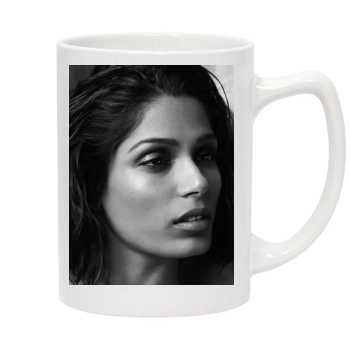 Freida Pinto 14oz White Statesman Mug