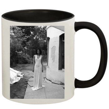 Freida Pinto 11oz Colored Inner & Handle Mug