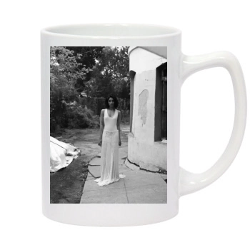 Freida Pinto 14oz White Statesman Mug