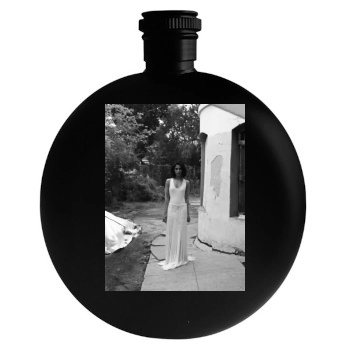 Freida Pinto Round Flask