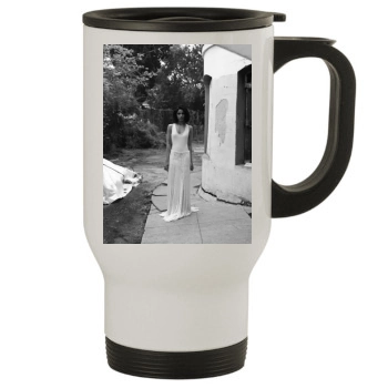 Freida Pinto Stainless Steel Travel Mug