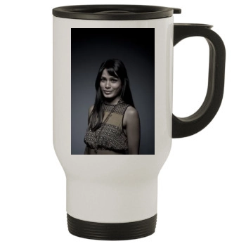 Freida Pinto Stainless Steel Travel Mug