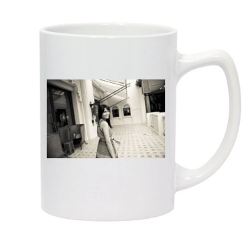 Freida Pinto 14oz White Statesman Mug