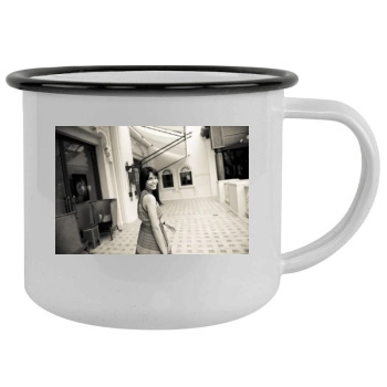 Freida Pinto Camping Mug