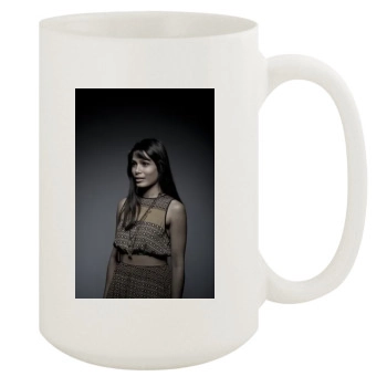 Freida Pinto 15oz White Mug