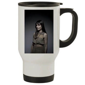 Freida Pinto Stainless Steel Travel Mug