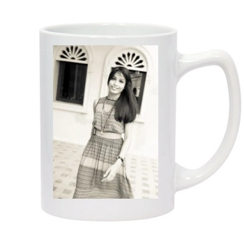 Freida Pinto 14oz White Statesman Mug