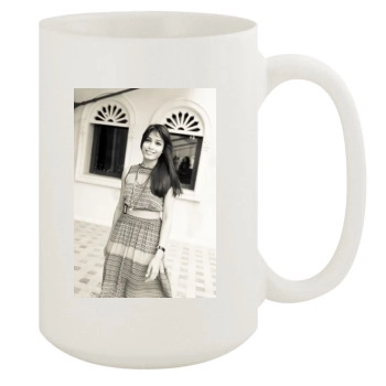 Freida Pinto 15oz White Mug