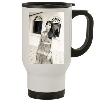 Freida Pinto Stainless Steel Travel Mug