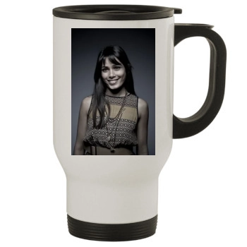 Freida Pinto Stainless Steel Travel Mug