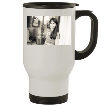 Freida Pinto Stainless Steel Travel Mug