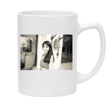 Freida Pinto 14oz White Statesman Mug