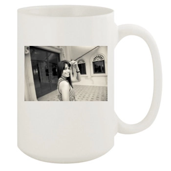 Freida Pinto 15oz White Mug