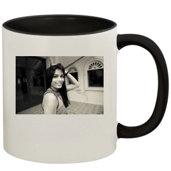 Freida Pinto 11oz Colored Inner & Handle Mug