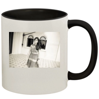 Freida Pinto 11oz Colored Inner & Handle Mug