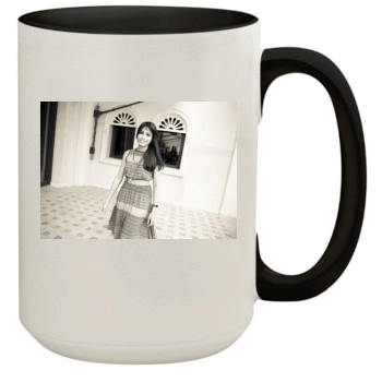 Freida Pinto 15oz Colored Inner & Handle Mug