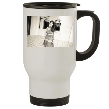 Freida Pinto Stainless Steel Travel Mug