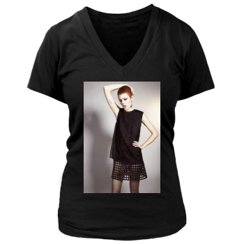 Freja Beha Erichsen Women's Deep V-Neck TShirt