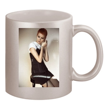 Freja Beha Erichsen 11oz Metallic Silver Mug