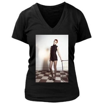 Freja Beha Erichsen Women's Deep V-Neck TShirt