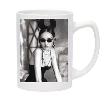 Fei Fei Sun 14oz White Statesman Mug