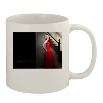 Fiona Phillips 11oz White Mug