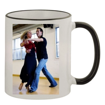 Fiona Phillips 11oz Colored Rim & Handle Mug