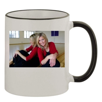 Fiona Phillips 11oz Colored Rim & Handle Mug