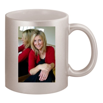 Fiona Phillips 11oz Metallic Silver Mug